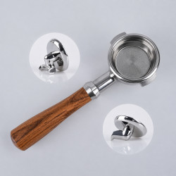 Portafiltro 3 en 1 4Barista 58 mm – E61 (mango de madera)