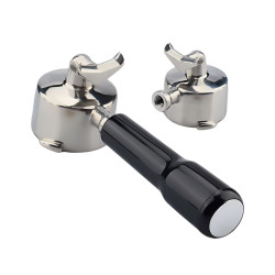 Portafiltro de doble salida 4Barista 51 mm – De’Longhi Dedica (mango negro)