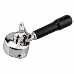 Portafiltro de doble salida 4Barista 58 mm – E61 (mango negro)