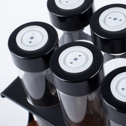Juego de tubos para almacenar granos de café 4Barista