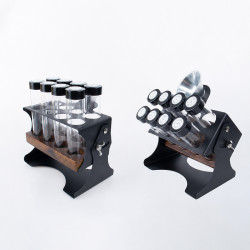 Juego de tubos para almacenar granos de café 4Barista