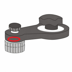 O-ring P10 para Bellman Accesorio de cabezal de preparación