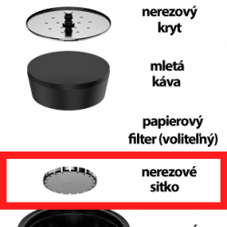  SEALPOD filtro de repuesto para cápsula reutilizable Dolce Gusto® 