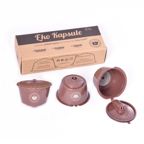 Cápsulas ECO reutilizables para Dolce Gusto® - 3 uds.