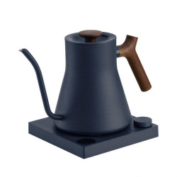 Fellow Stagg EKG PRO stone blue + walnut | eléctrico negro Gooseneck