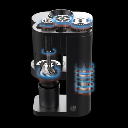 Femobook A68 (negro) – molinillo de café eléctrico