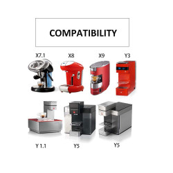 Cápsula ECO reutilizable para Illy® X7.1 X8, X9, Y1.1, Y5, Y3A