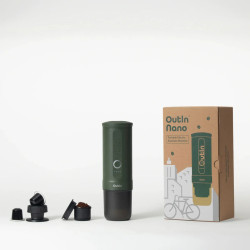 OutIn Nano 2 (Forest green) - cafetera de viaje