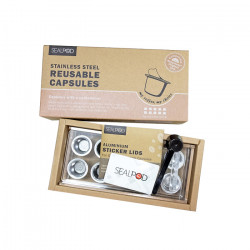 Cápsulas reutilizables SEALPOD para Nespresso ® - 10 piezas