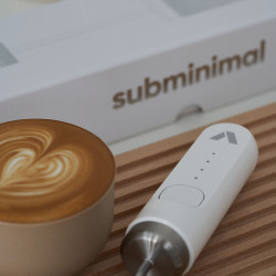 Subminimal NanoFoamer Lithium - espumador de leche (blanco)