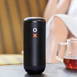 Timemore × Nuttii OX Lite – molinillo de café eléctrico portátil (negro)