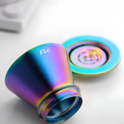 Varia FLO Candy – acero inoxidable Dripper (Varia x Kurasu Kyoto)