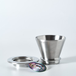Varia FLO – acero inoxidable Dripper (Varia x Kurasu Kyoto)