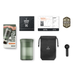Wacaco Prestina (sage green) : una cafetera portátil