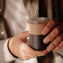 Wacaco Prestina (clay pink) : una cafetera portátil