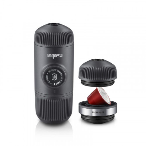 Wacaco NanoPresso (negro) + adaptador Nespresso - Usado
