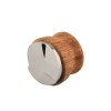 4Barista  distribuidor de café con mango de madera - 58 mm
